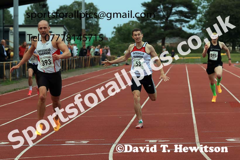 400 metres, 2025 NEGP No 5 Monkton, Wednesday, July 23rd. Photo: David T. Hewitson/Sports for All Pics